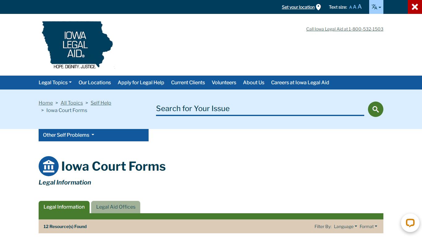 Iowa Court Forms - Iowa Legal Aid